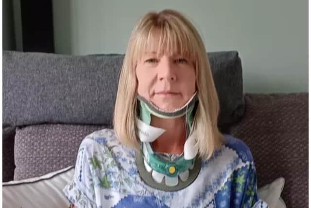 Kate Mallinson wants to raised £45,000 for surgery to help end her excruciating pain.