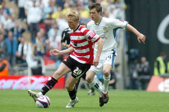 Paul Green in action for Rovers in the 2008 play-off final win over Leeds United.
