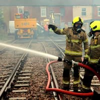 Gallery: Photos show extent of devastation after vehicle workshop blaze