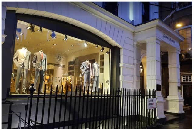 Frasers is close to taking over Gieves and Hawkes of Savile Row.