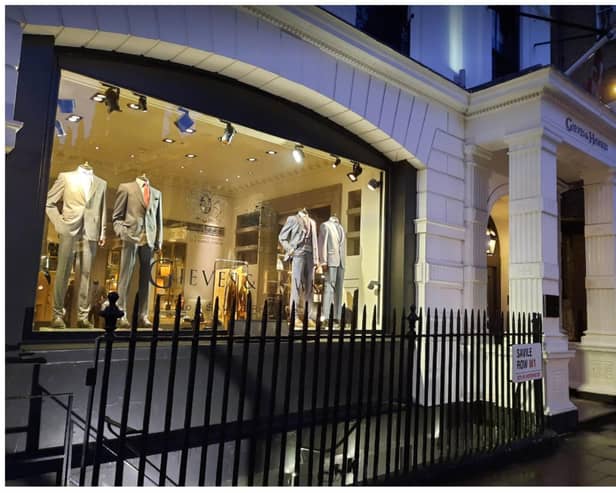 Frasers is close to taking over Gieves and Hawkes of Savile Row.