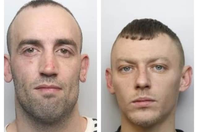Adam Jefferies (left) and Ben Archer