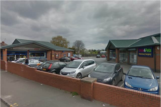 The tent has been set up in a Doncaster Tesco car park.
