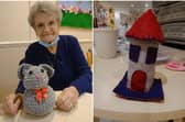 The group uses crafts to improve mental health.