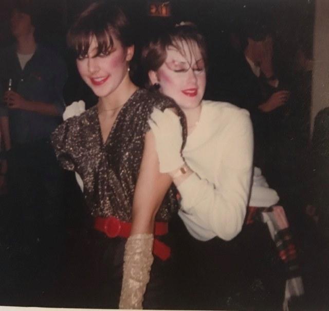 Human League’s Susan Ann Sulley and Joanne Catherall in the Limit – pic by Alison Drummond