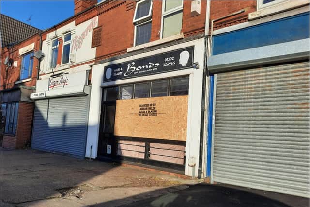 The premises in Beckett Road used for beauty training have since been boarded up.