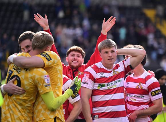 Jack Senior (centre) has fully recovered from his hamstring injury sustained at the end of last season.