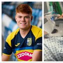 23-year-old Doncaster footballer Sam Kitchen has been left with devastating injuries and is unable to walk.
