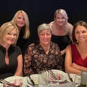 Zoe Linitin, DBTH Chief People Officer, Sam Debbage, DBTH Director of Education and Research, and the Health and Wellbeing Team at 2023 Excellence in People Awards.