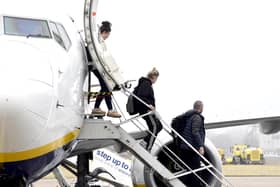 Holidaymakers in South Yorkshire can expect difficulties this weekend after RyanAir cabin crews heading to five European countries declared a walkout. a File photo by Lisa Ferguson, 28/02/2019.