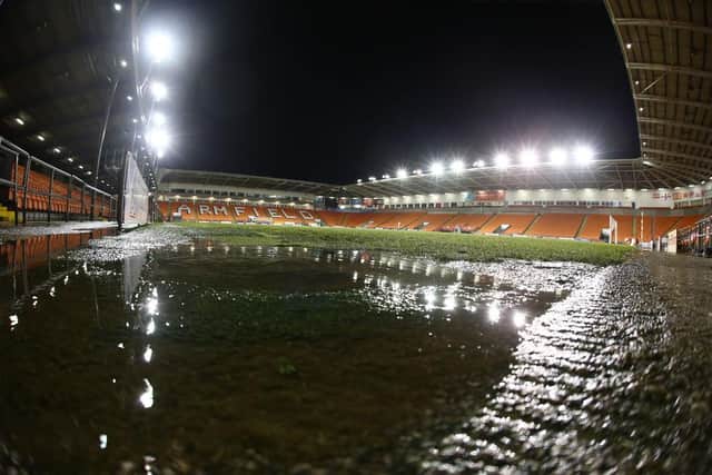 Bloomfield Road, the home of Blackpool