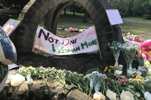 The message is clear, 'not one more women'.