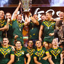 Australia won the 2017 Rugby League World Cup. Photo: PATRICK HAMILTON/AFP via Getty Images