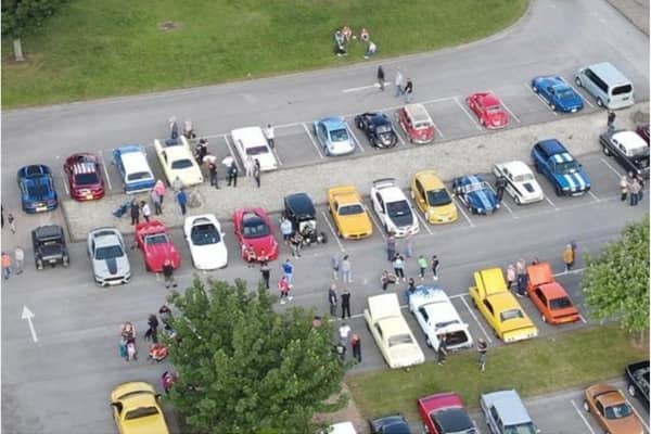 Car enthusiasts gathered at Lakeside over the weekend.
