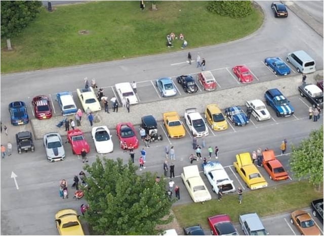 Car enthusiasts gathered at Lakeside over the weekend.