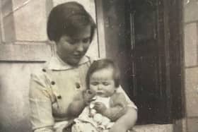 Fiona’s mother and grandmother, Maria and Philomena. They never saw each other again after this photo was taken.