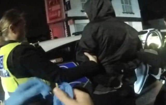 Video: Would-be Doncaster burglars arrested eight minutes after break-in