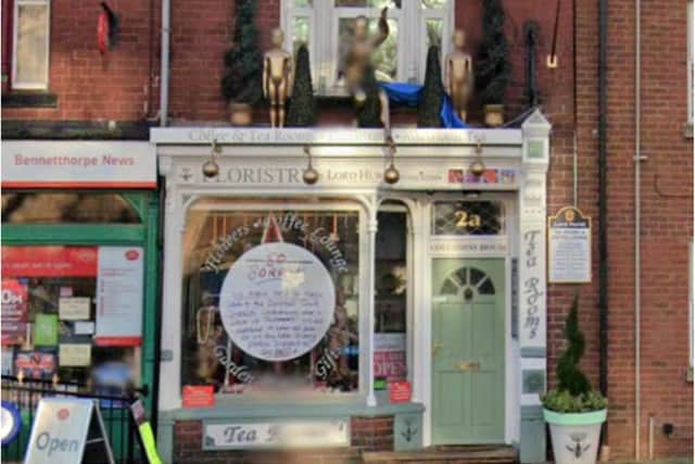 Doncaster tearoom Floristry by Lord Hurst is closing down.