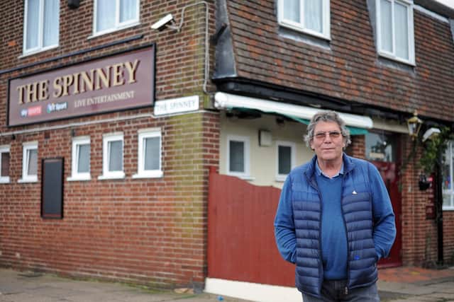 David Sissons, pictured outside The Spinney, in Balby. Picture: NDFP-23-02-21-Spinney 3-NMSY