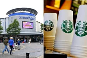Starbucks is closed in the Frenchgate until December.