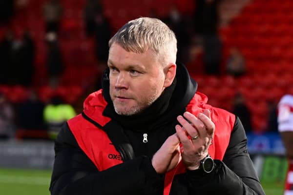 Grant McCann was delighted with Rovers' win at Morecambe.