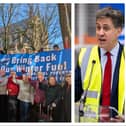 Doncaster MP Ed Miliband will be the subject of a protest to cuts to the winter fuel allowance in Doncaster tomorrow.