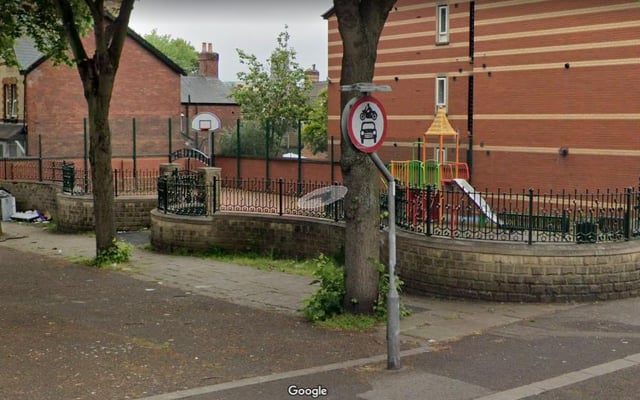 The playground on Vaughan Avenue, Wheatley
