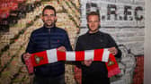 Doncaster Rovers' new head coach Danny Schofield with the club's head of football operations James Coppinger. Photo: Heather King/Doncaster Rovers.