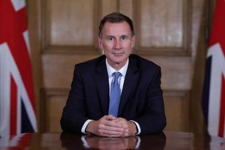 Chancellor Jeremy Hunt.