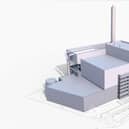 An artist's impression of Energy Gap's new waste incinerator
