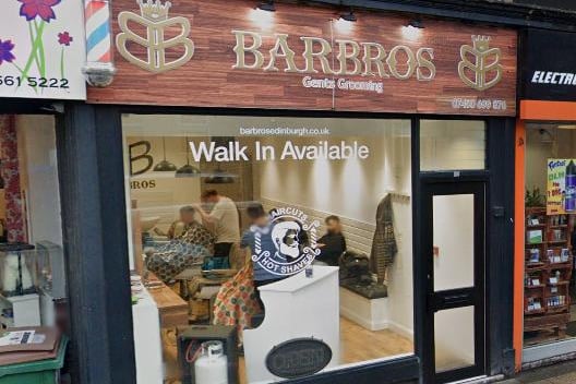 Barbros  can be found on Ormiston Terrace in Corstorphine.
