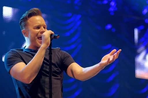 Olly Murs is coming to Doncaster this weekend.