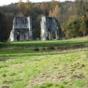 Roche Abbey in view