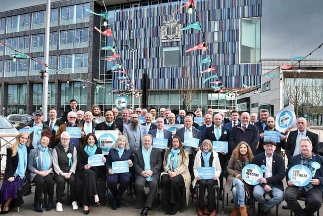 Reform UK has unveiled a huge field of candidates for the forthcoming City of Doncaster Council elections.