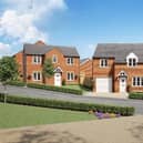 Artist impressions of the proposed homes set to be built in Askern