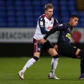 Rodrigo Vilca (right) in action for Newcastle United U21s in the Papa John's Trophy last season