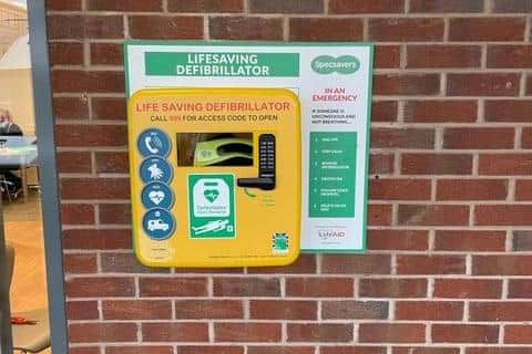 Life saving defibrillator installed in Armthorpe