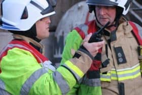 Man taken to hospital after smoking materials set fire to his Doncaster bedroom.
