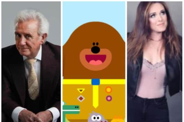 Tony Christie, Hey Duggee and Sandi Thom will all be at DN One Live.