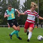 Holly Housley in action for Belles last season. Picture: Annabella Saunders-Gilbert/AHPIX LTD