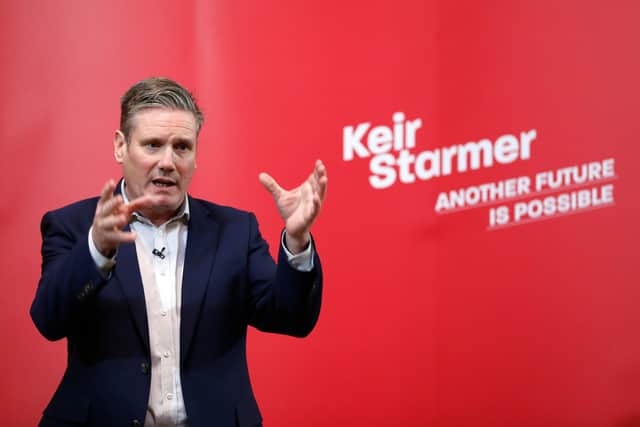 Labour's Shadow Brexit Minister Sir Keir Starmer was backed by Unison and USDAW Unions for the Labour Leadership. (Photo by Hollie Adams/Getty Images)