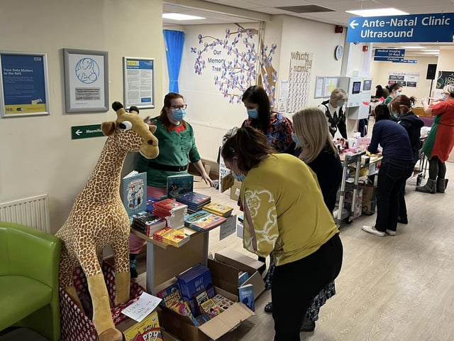 The event in the women and childrens' ward