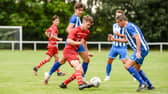 Rovers U16s youngster Justin Bennett made his debut for the U18s in the defeat to Bolton