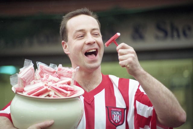 Neil Herron offered free crab sticks to all SAFC season ticket holders if they stayed in the Premiership. Remember this from February 1997?