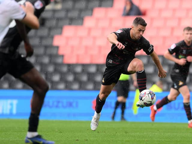 Doncaster Rovers midfielder Tommy Rowe.