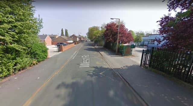 West Road in Thorne where a traffic management system is planned