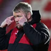 Doncaster's manager Grant McCann.