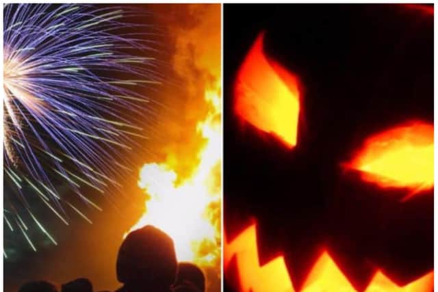 People are being urged to take care this Bonfire Night and Halloween.