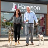 Kristie Faulkner, Operations Director and Tim Harrison, Managing Director, at Harrison Family Vets.