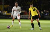 Ben Close in action at Harrogate, where he made his first league start since January.